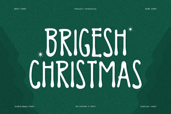 Brigesh Christmas: The Ultimate Authentic Display Font