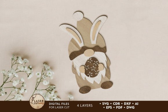 Crafting Dimensional Easter Decor with Layered Cut Files