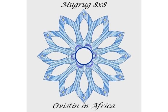 Elevate Your Morning Routine with a Blue Floral Mug Rug