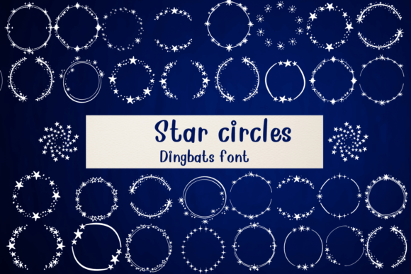 Elevating Brand Identity with the Magic of Star Circles Typography