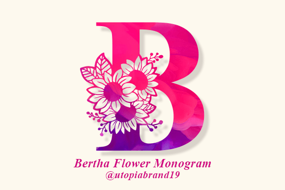 Embracing Authenticity with Bertha Flower Monogram in Modern Design