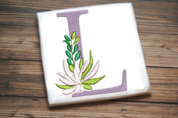 Embracing Nature in Stitch: The Complete Guide to L Letter Decorative Greenery Monograms