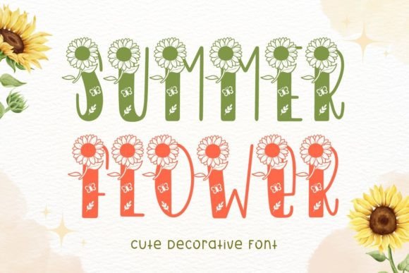Embracing the Joy of Summer Flower: A Guide to Whimsical Typography in Design