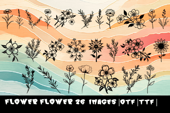 Flower Flower: A Botanical Touch for Modern Design Projects