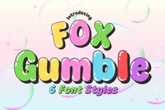 Fox Gumble: A Playful Font for Creative Projects