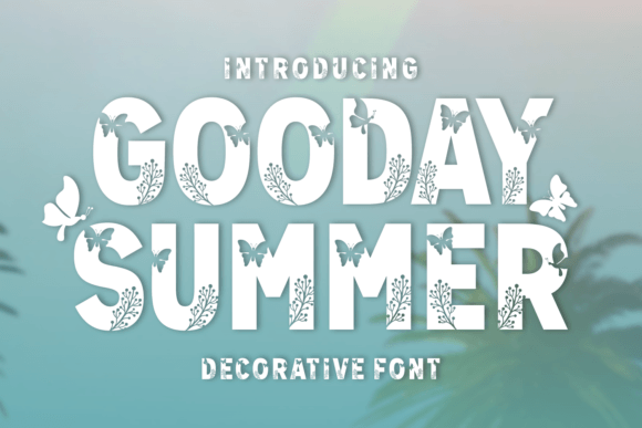 Gooday Summer: Strategic Typography for Elegant Brand Positioning
