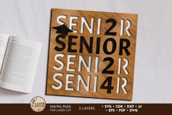 Graduation Decorative Laser Cut File Guide