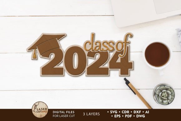 Graduation Decorative Template: Create 3D Keepsakes