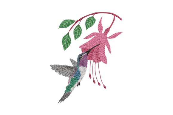 Hummingbird and Fuchsia: A Practical Evaluation for Embroidery Projects