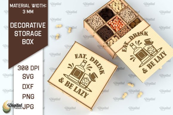 Integrating 3D Decorative Storage Box Laser Cut Designs into Your Creative Workflow