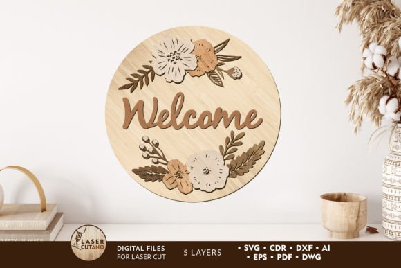 Integrating the Welcome Decorative Wall Panel Cut File into Your Production Workflow