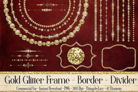 Mastering the Gold Set: Gold Frames and Gold Divider PNG Essentials
