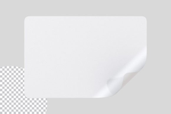 Mastering the White Rectangle Sticker Badge PNG