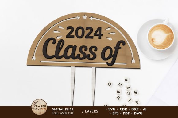Mastering Your Class 2024 Decorative Laser Cut File for Flawless Graduation Projects