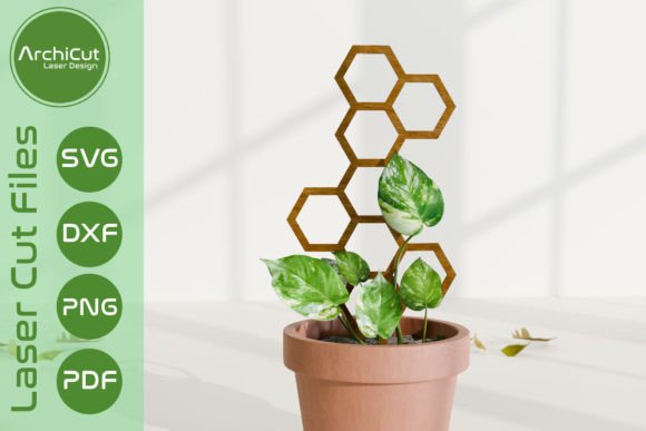 Mastering Your Garden Design with the Honeycomb Trellis Plant Climbing Laser File