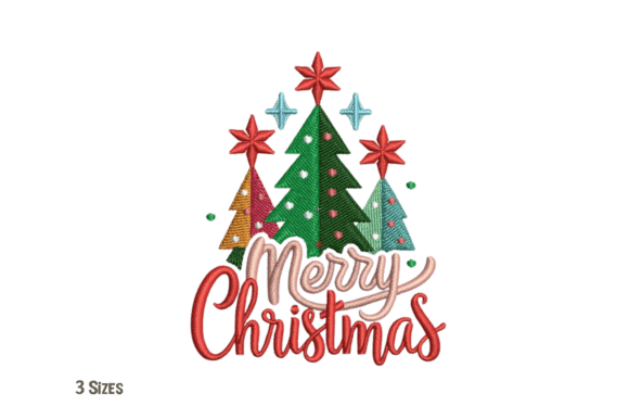 Merry Christmas Machine Embroidery: Festive Designs
