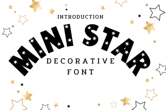 Mini Star: A Decorative Font for Modern Design