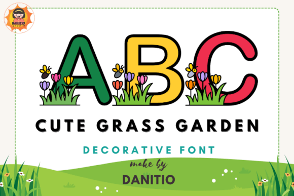 Strategic Branding with Cute Grass Garden: More Than Just a Decorative Font