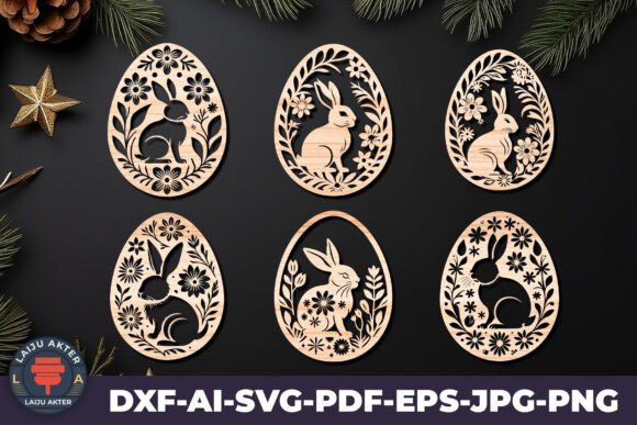 Unlocking Creative Potential with the Easter Egg LaserCut SVG File Bundle