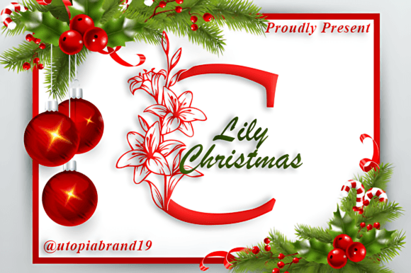 Unlocking Holiday Elegance: A Deep Dive into the Lily Christmas Monogram Font