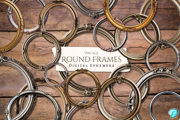 Vintage Round Digital Frames: A Practical Guide for Crafters and Designers